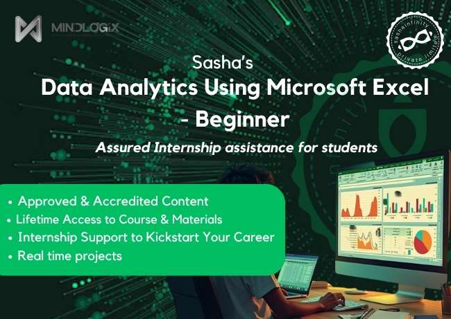 Data analytics using MS-Excel-Beginner